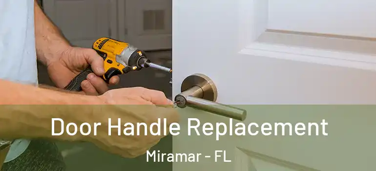  Door Handle Replacement Miramar - FL