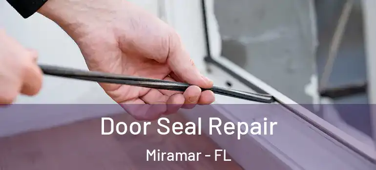  Door Seal Repair Miramar - FL