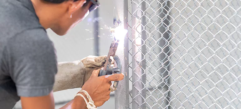 Commercial Mesh Door Repair in Miramar, FL