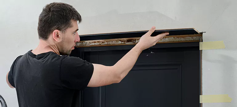Wood Door Hole Repair in Miramar, FL