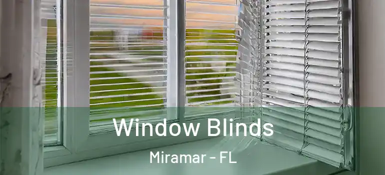  Window Blinds Miramar - FL